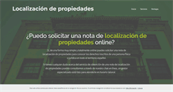 Desktop Screenshot of localizacion-propiedades.com